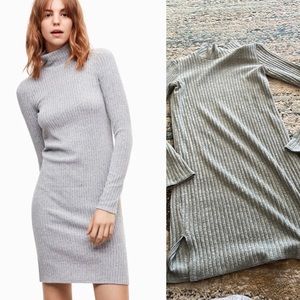 wilfred free mariel dress blue grey xs
